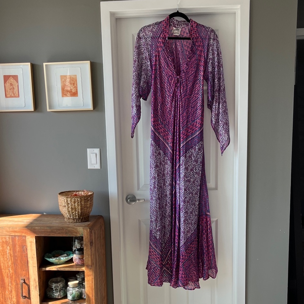 Adini Sultana vintage cotton maxi dress